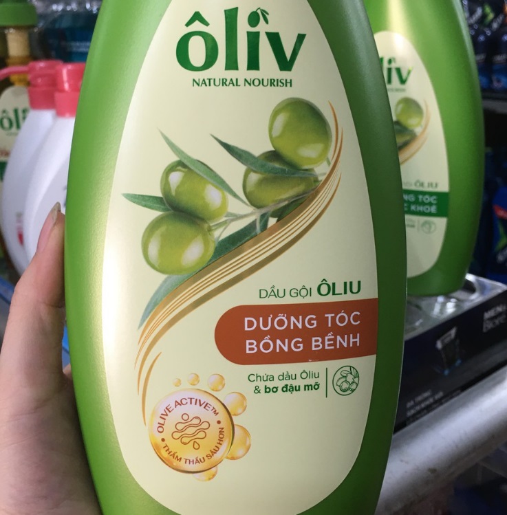 Dầu gội ôliu Ôliv dưỡng tóc bồng bềnh 650ml