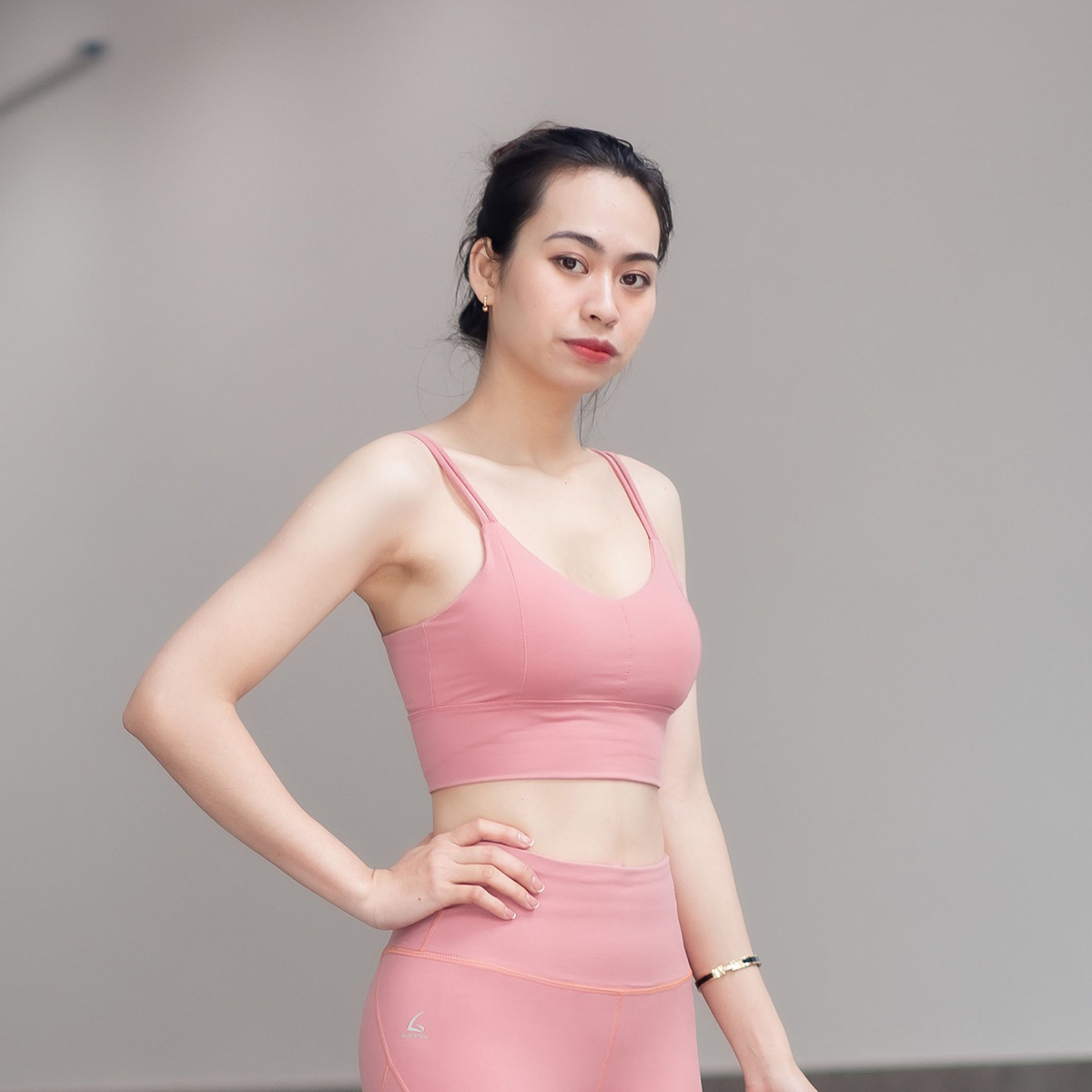 Áo Bra Thể Thao Gladimax 4 Dây cổ tim Thun Cotton Mềm Dịu Mặc Tập Yoga, Gym, Chạy Bộ Có Sẵn Đệm Mút Chắc Chắn No.02