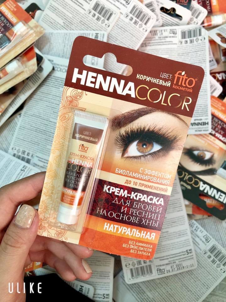 Sản phẩm nhuộm lông mày thảo dược fito henna color - 11205
