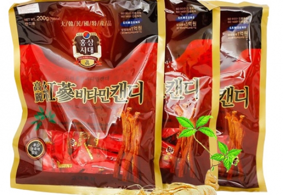 Kẹo Sâm Hàn Quốc Vitamin 200Gram