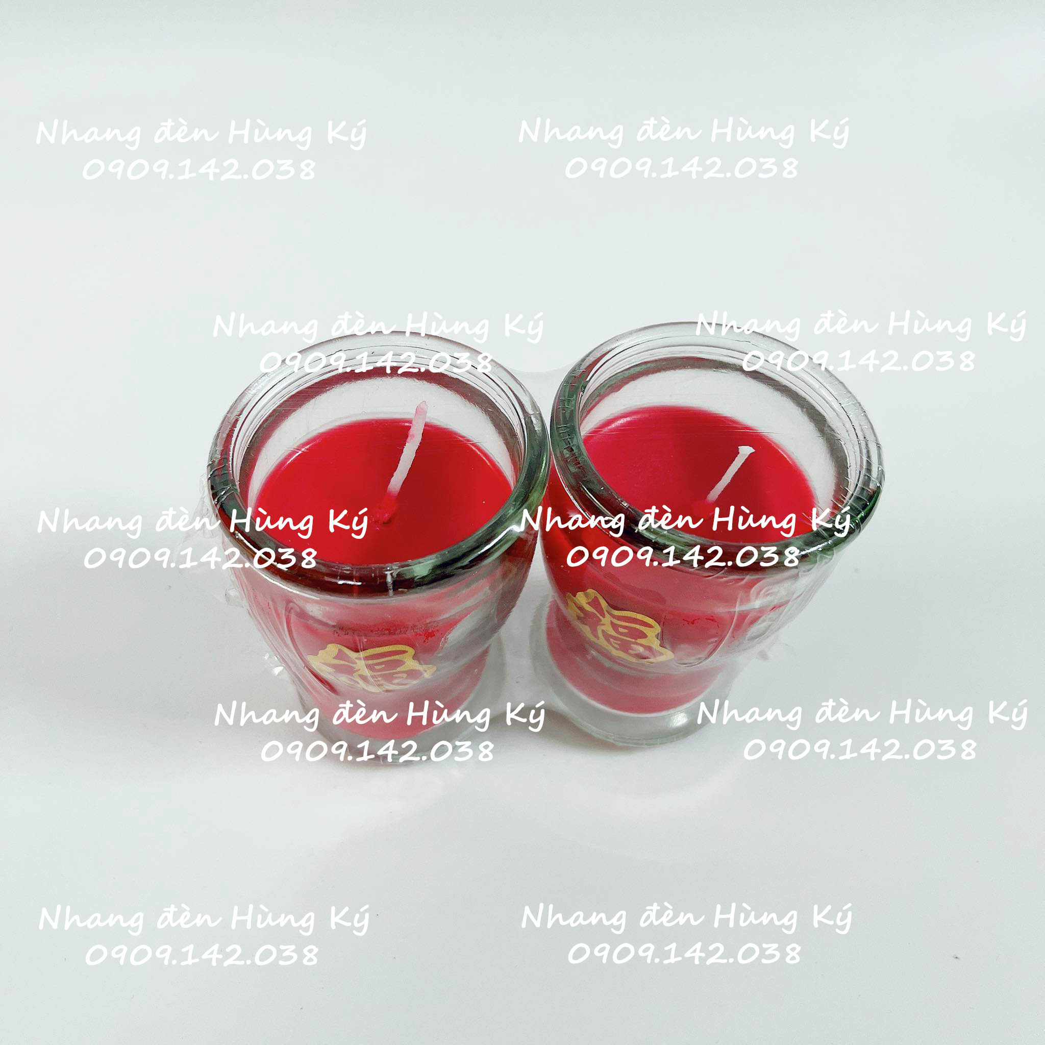 {1 cặp} Đèn ly sáp bơ A19 không khói