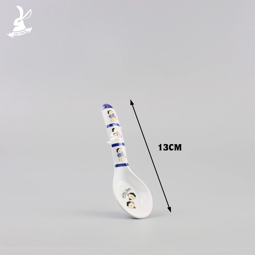 Bộ chén dĩa ăn dặm trẻ em hoa văn Artist Bear cao cấp thương hiệu Superware