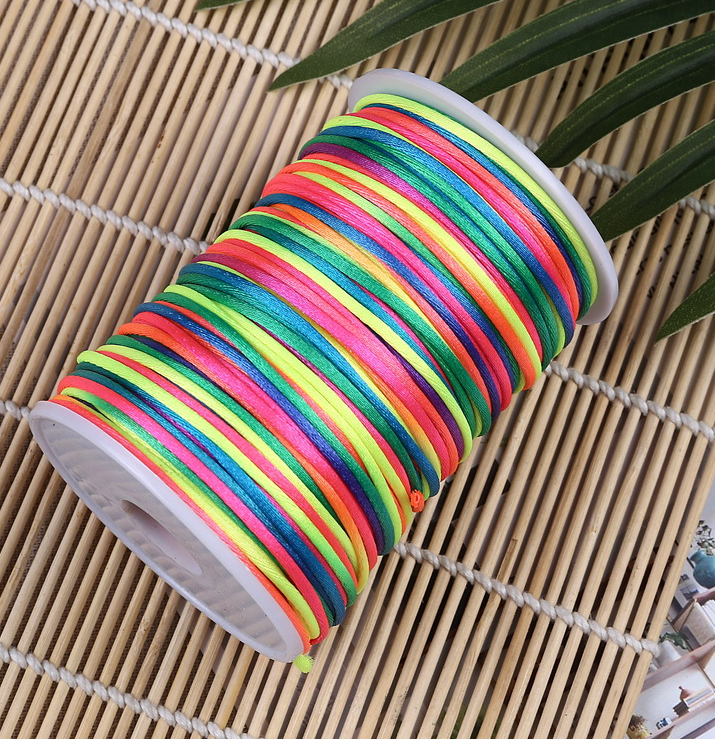 Dây Ngũ Sắc Làm Vòng Handmade May Mắn Bình An