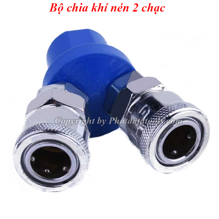 Bộ chia khí nén 2 chạc