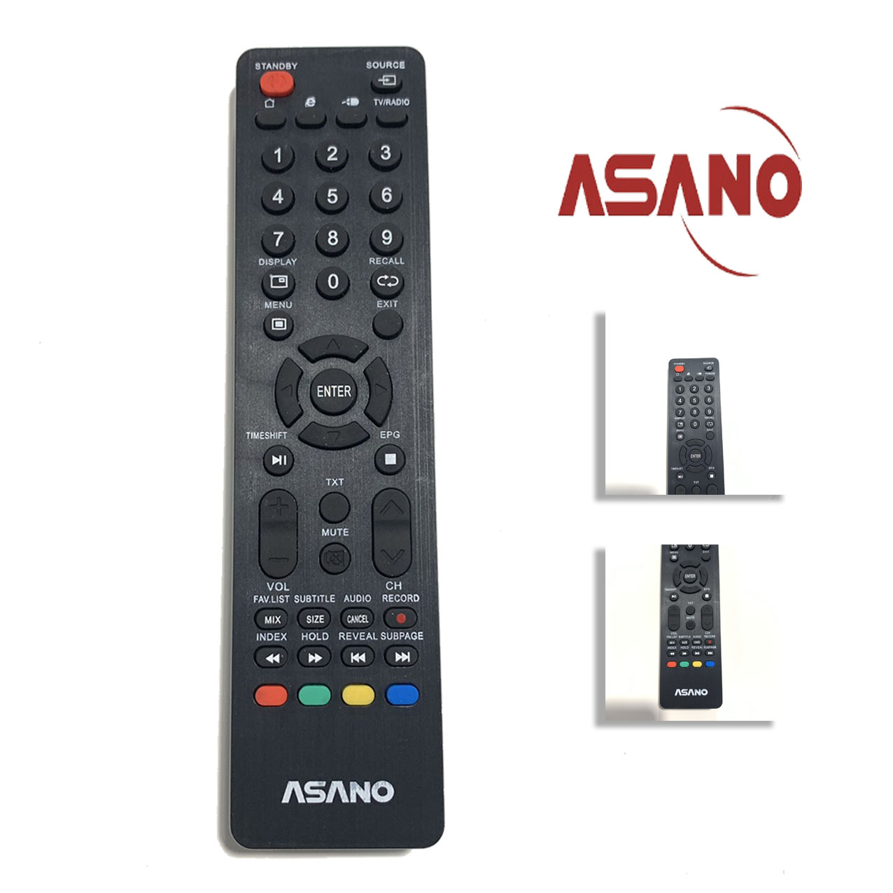 Điều khiển tv asano - remote tivi asano