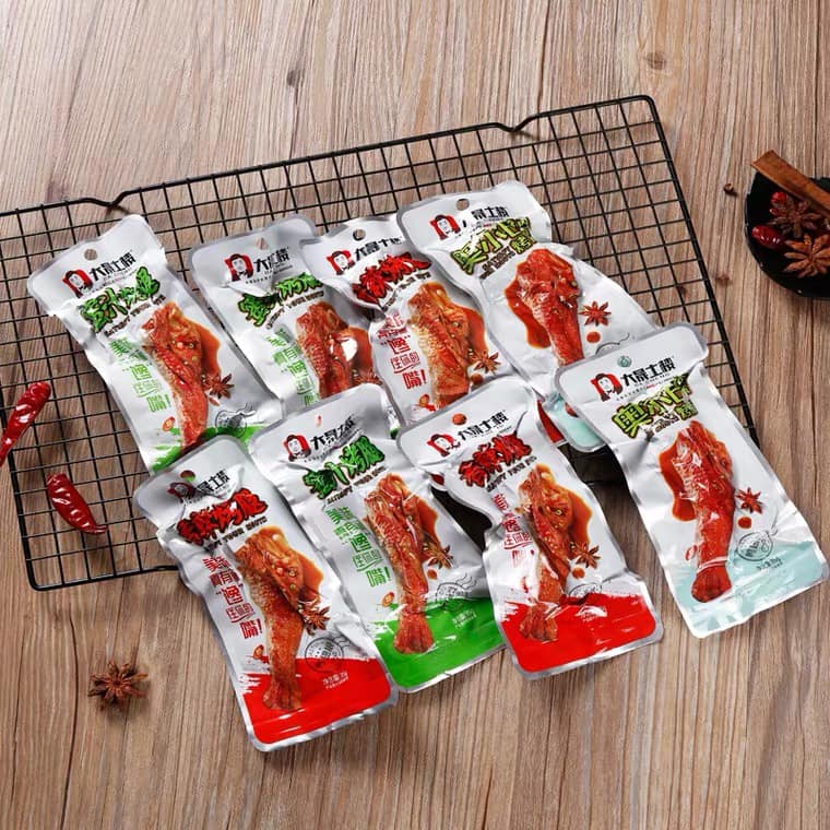 Đùi Vịt Cay Dacheng - Gói 35gr - Đồ Ăn Vặt Trung