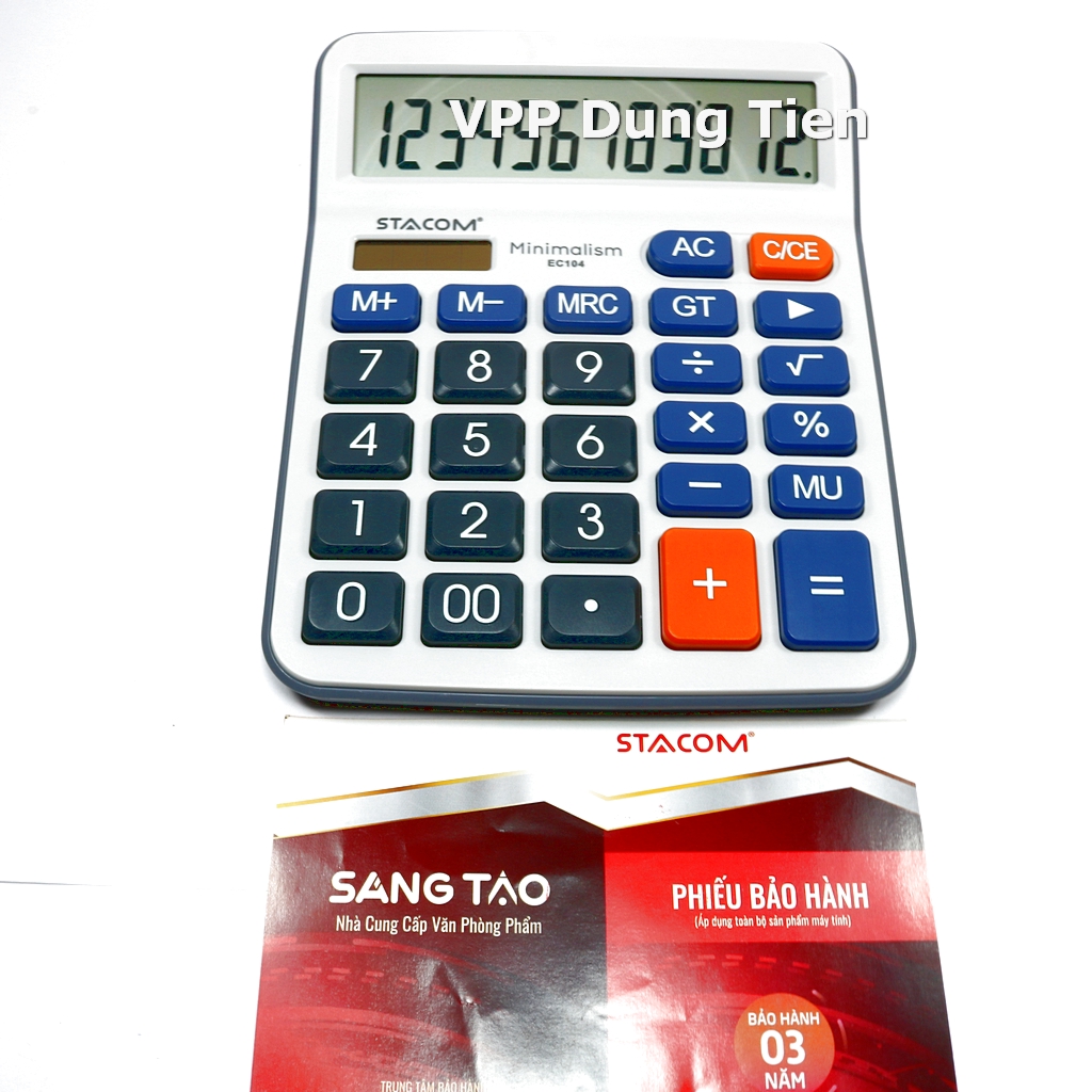 Máy tính bàn cỡ lớn 12 số Stacom