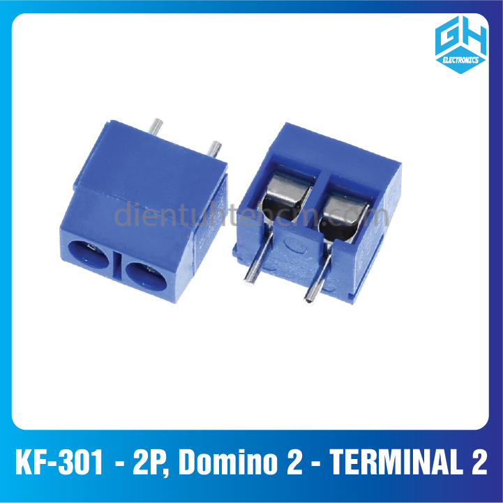 Đầu Nối KF-301 - 2P, Domino 2 - TERMINAL 2