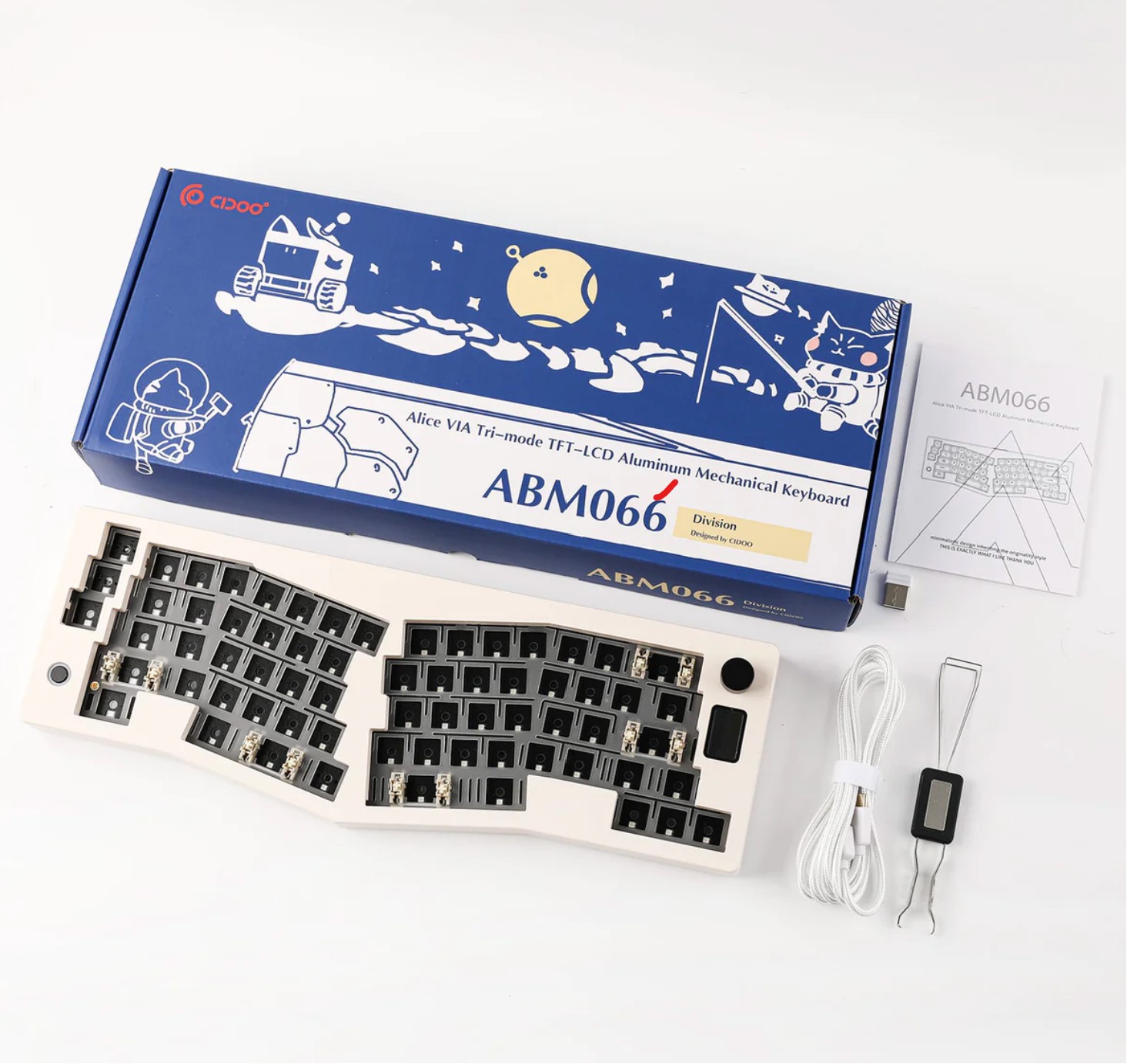Bộ KIT bàn phím cơ CIDOO ABM066
