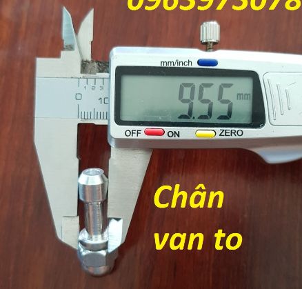 Van nồi áp suất ga 2 kiểu to- nhỏ