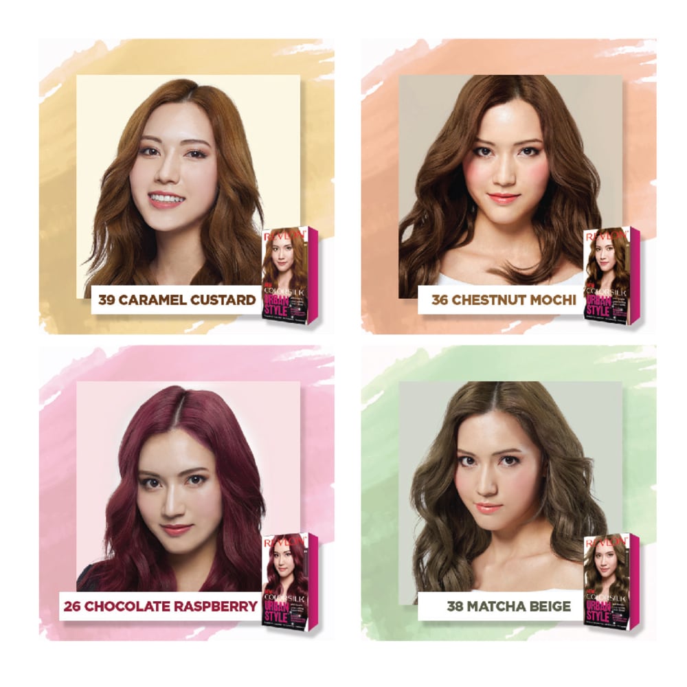 Thuốc Nhuộm Tóc Revlon Colorsilk Urban Style (59.1ml + 59.1ml + 11.8ml)