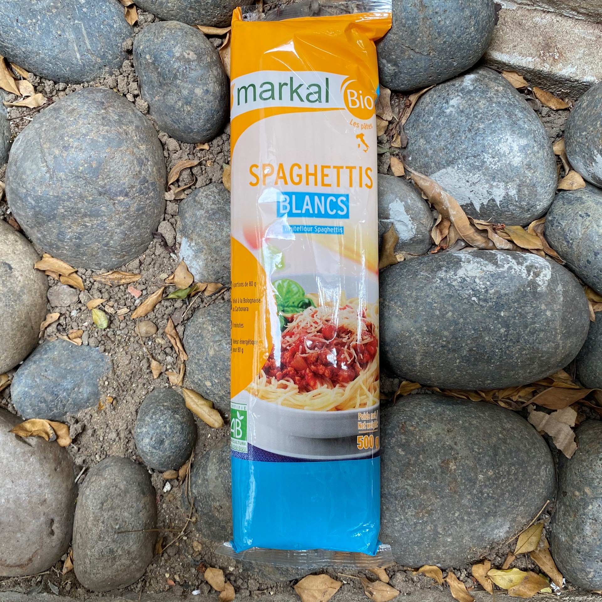 Mì spaghetti trắng hữu cơ Markal 500g