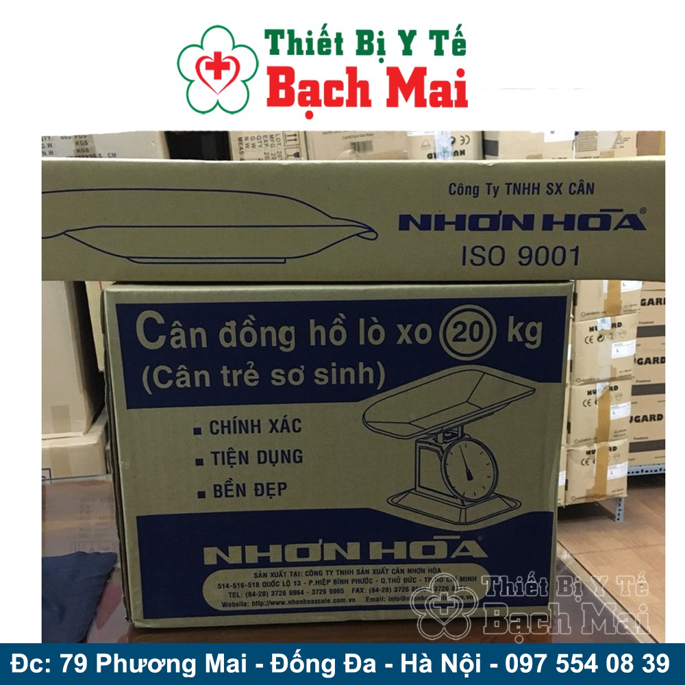 Cân Trẻ Sơ Sinh Nhơn Hòa 20kg [ Bảo hành  12 tháng ]
