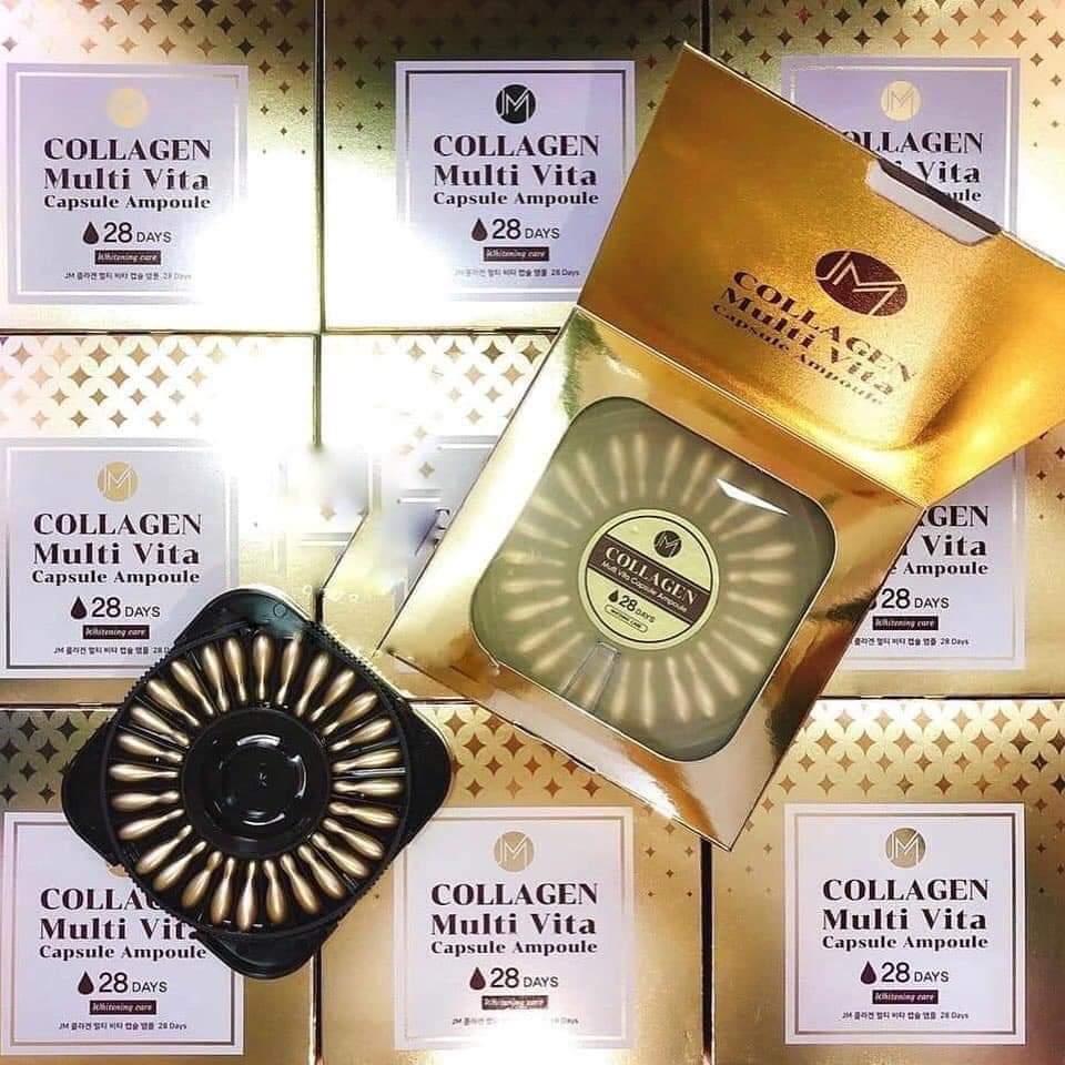 [HCM]Serum COLLAGEN MULTI VITA CAPSULE AMPOULE 28 DAYS