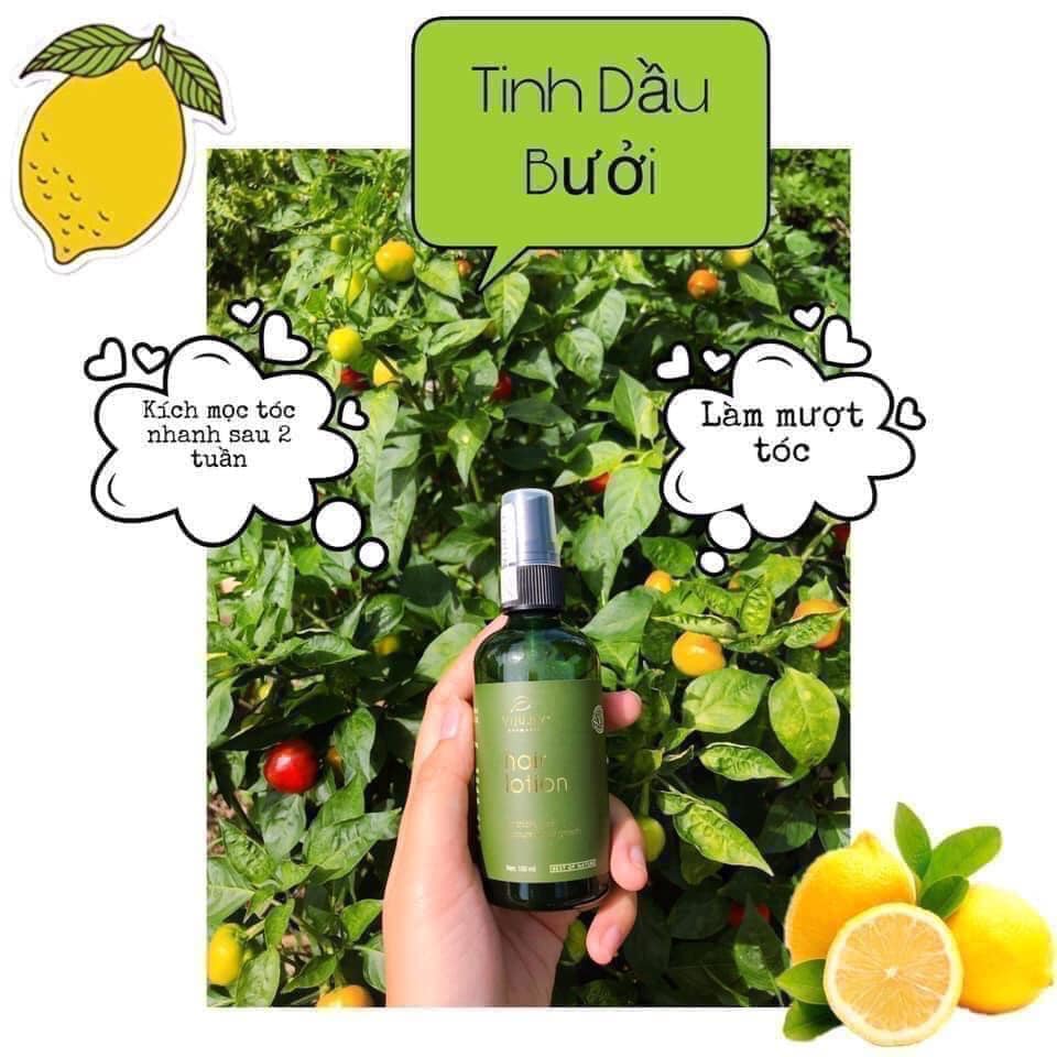 Xịt Tinh Dầu Bưởi VIJULY Hết Lo Rụng Tóc