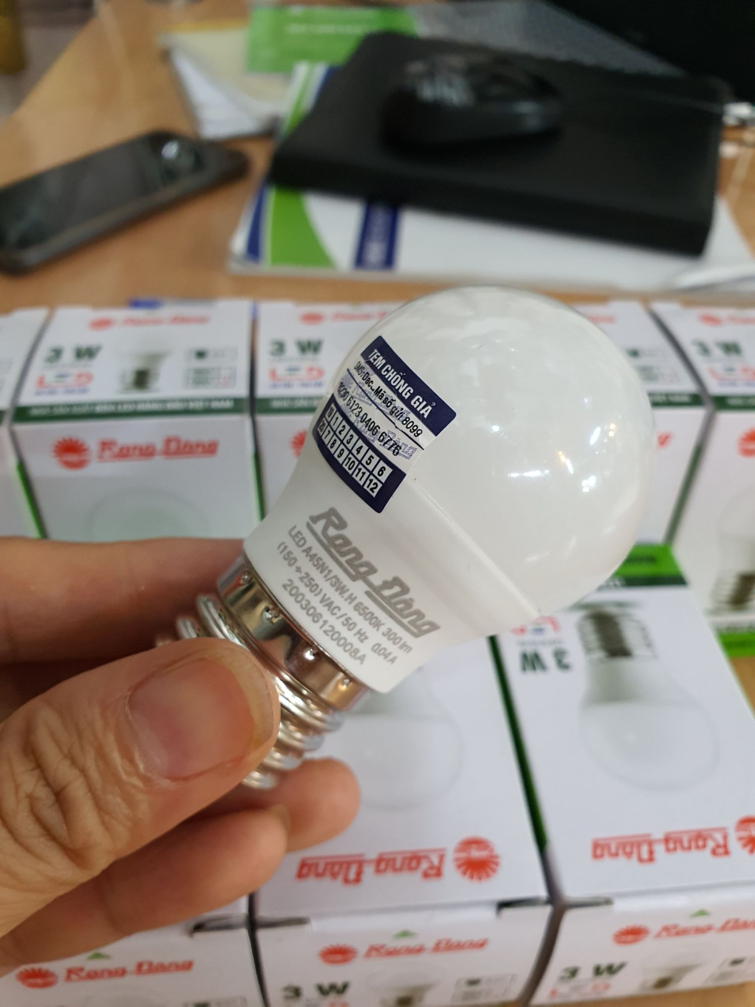 Bóng led 3w Rạng Đông