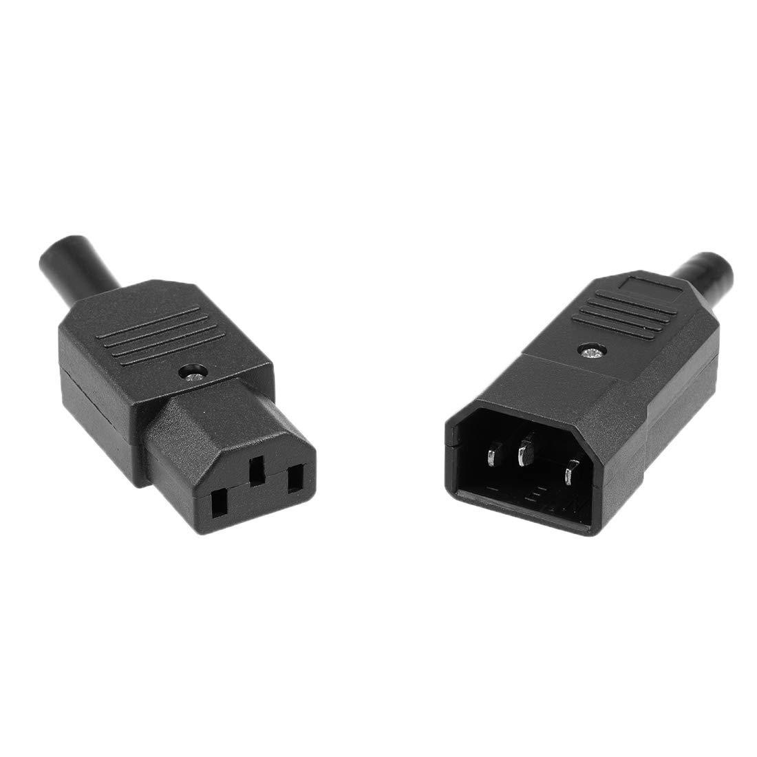 [HCM]Bộ 5 cặp Phích cắm C13 - C14 Đực và Cái