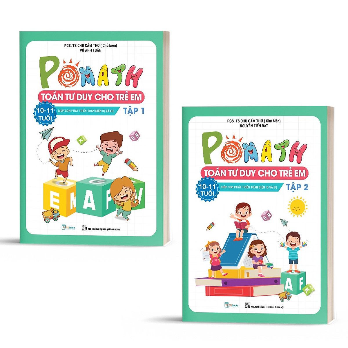 Sách - Pomath Toán tư duy cho trẻ em 10 - 11 tuổi - McBooks