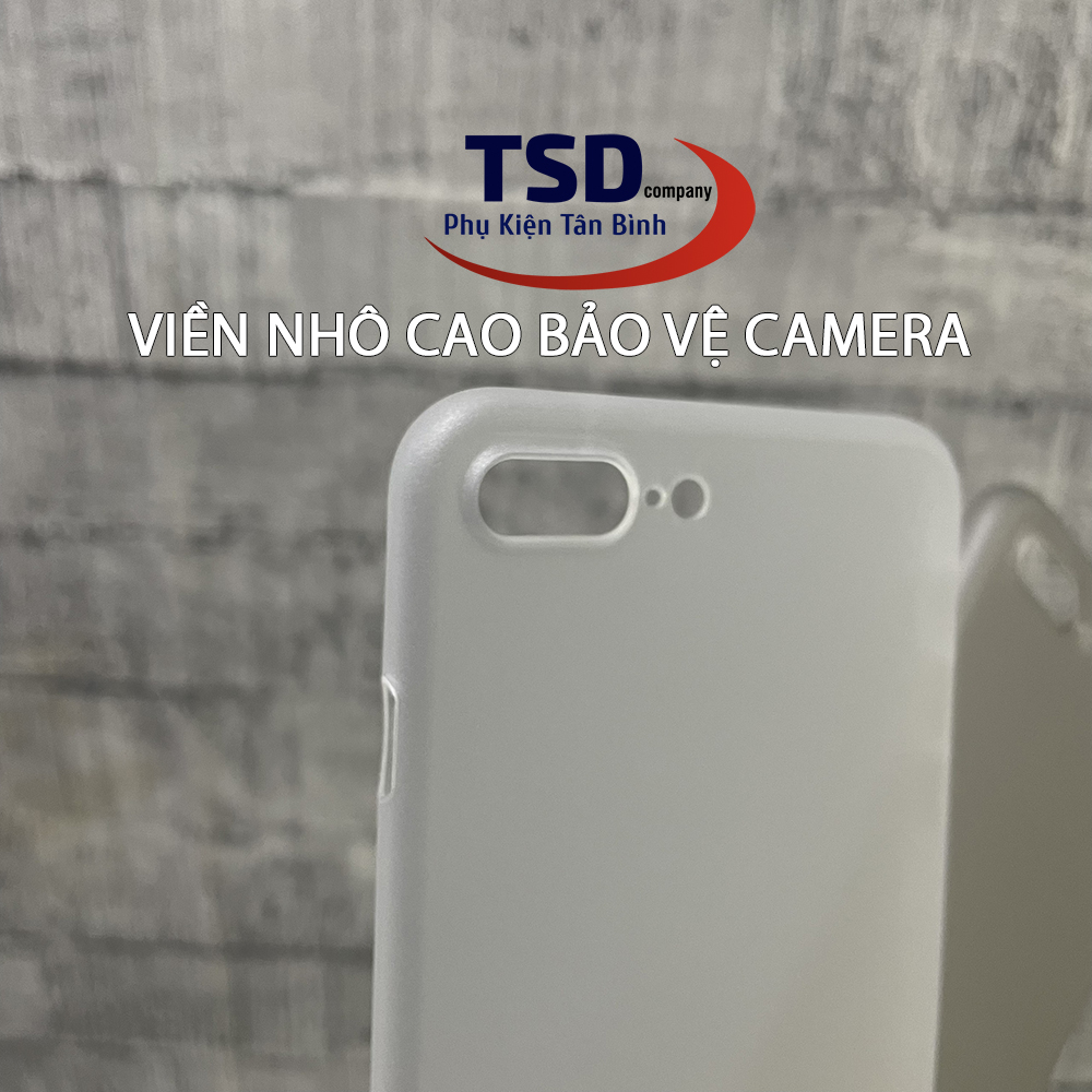 Combo 2 Ốp Lưng Trong Nhám Unibody Cho iPhone 7 Plus & 8 Plus