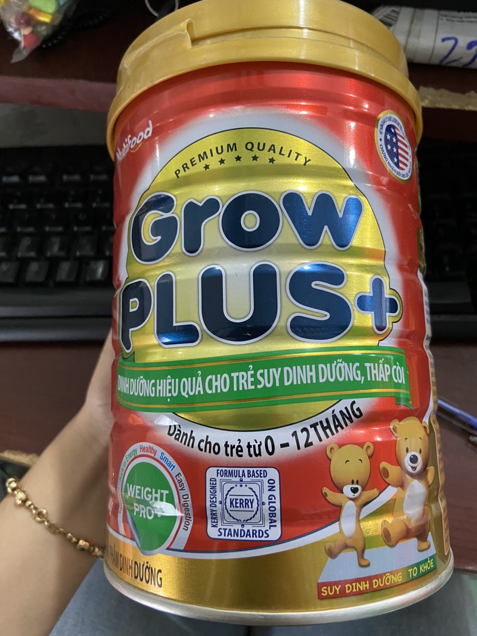 Tặng quà ngẫu nhiên sữa grow plus+ 780g - hsd 16/05/2024
