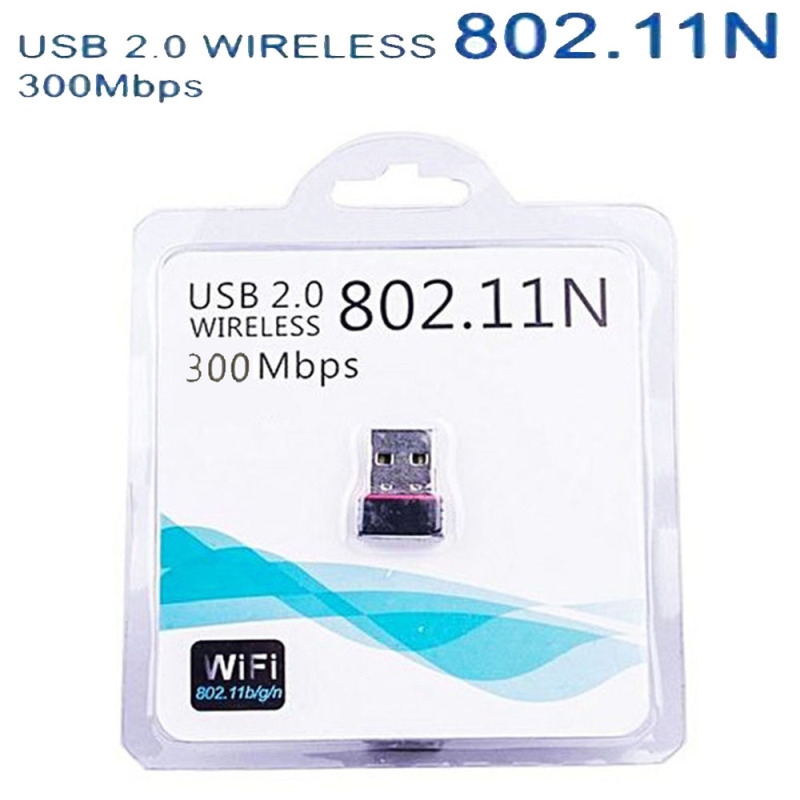 USB Thu Wifi 802.11N 300Mbps - Bộ Thu Wifi Tốc Độ Cao Cho Máy Case Laptop
