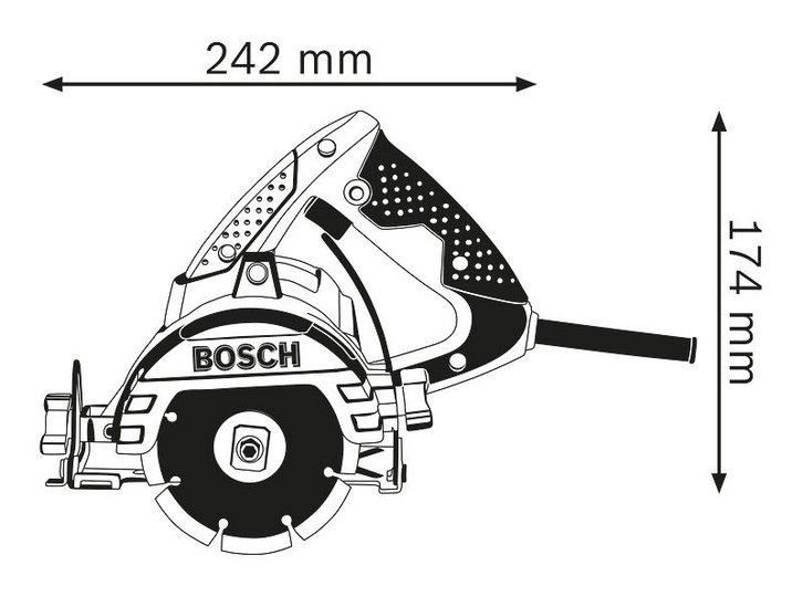 Máy cắt gạch Bosch GDM 13-34