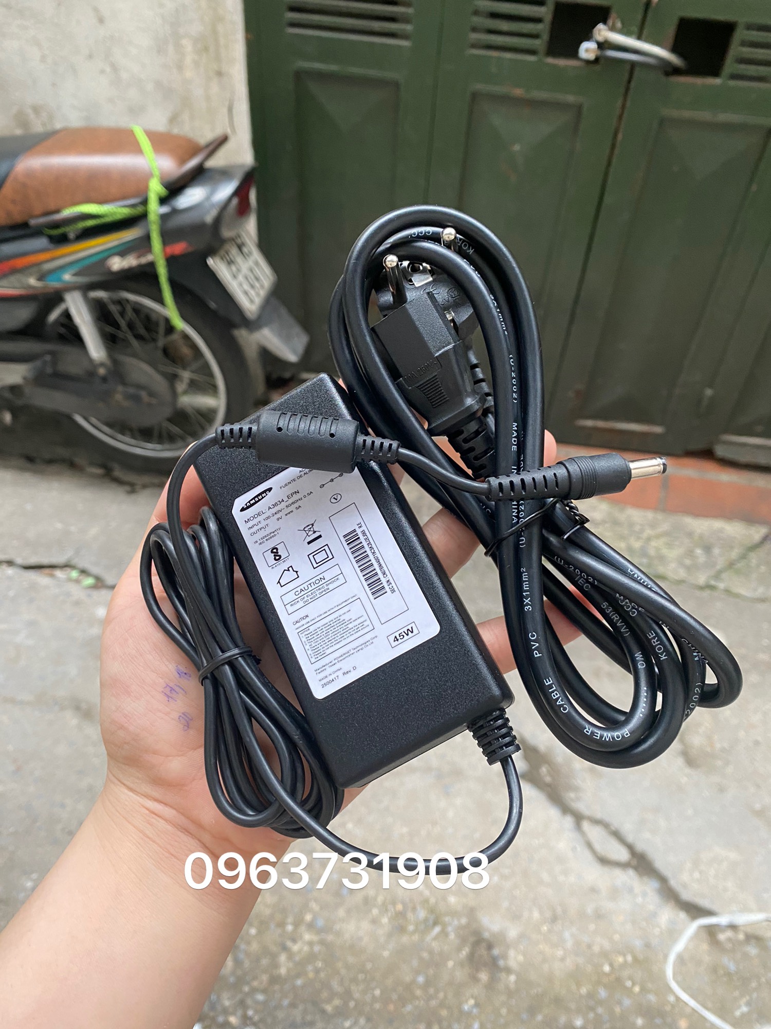 Adapter nguồn 9V-5A loại cao cấp
