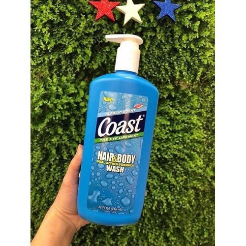Sữa Tắm Gội COAST chai 946ml có vòi