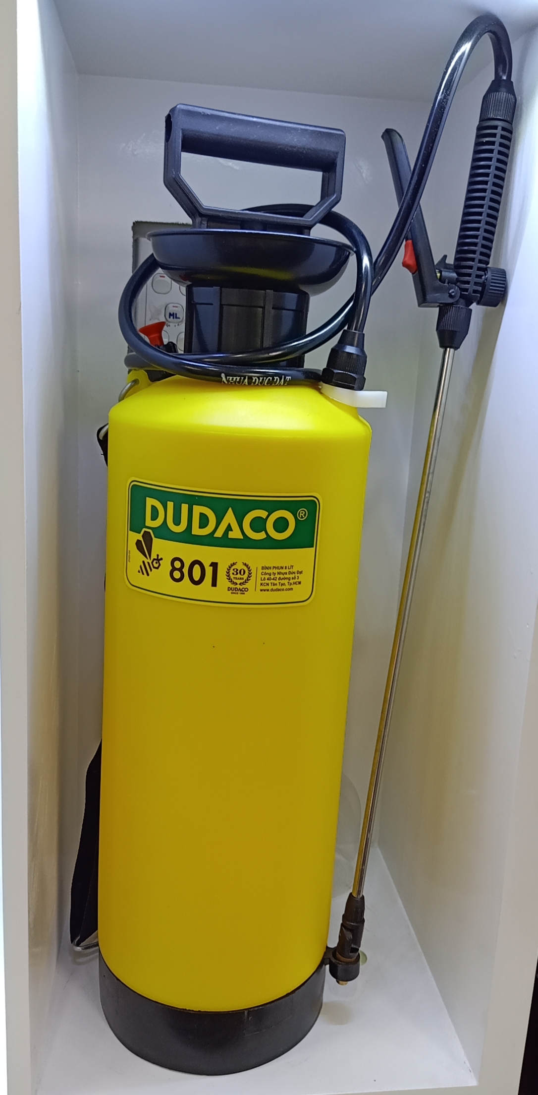 Vỏ Bình Xịt Dudaco 8L - Bình Tưới Cây Dudaco 8L