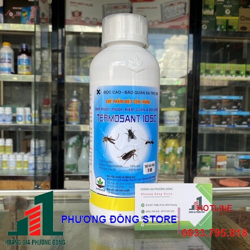 Thuốc diệt muỗi và côn trùng Termosant 10SC - chai 100ml