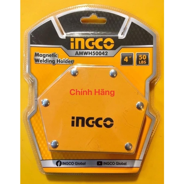 INGCO Ke góc nam châm lục giác AMWH50042