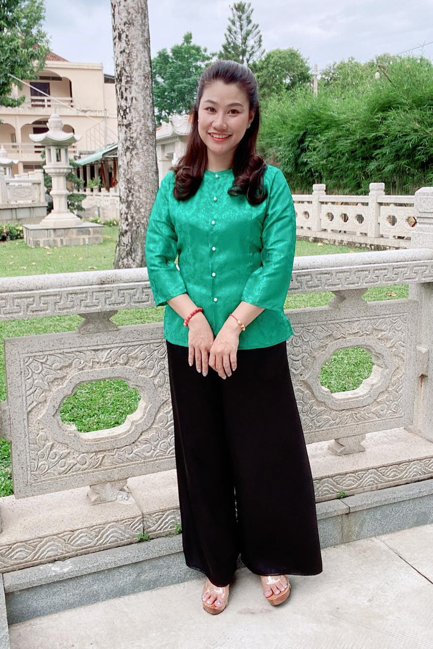 Áo Bà Ba Lụa Gấm Đi Lễ Chùa, Bán Rời áo và quần