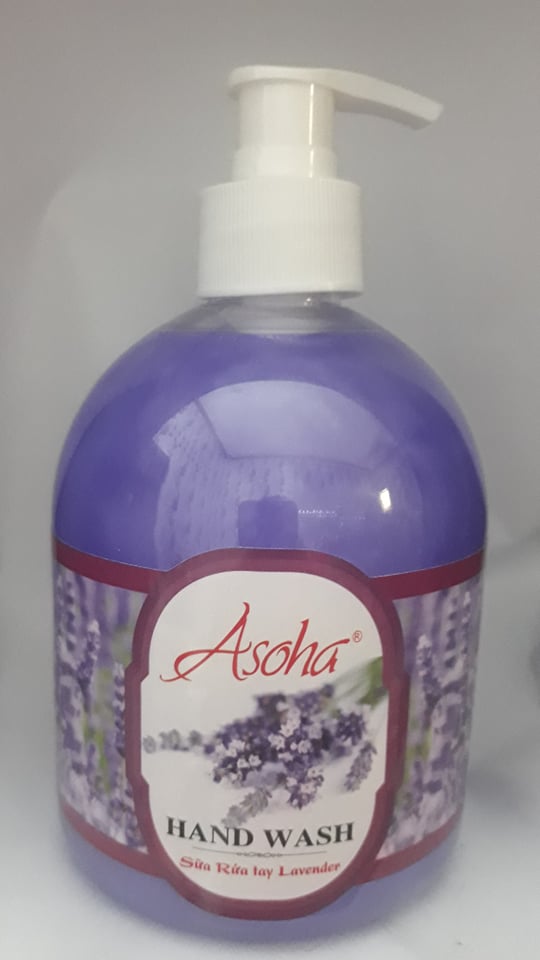 [HCM]Sữa Rửa Tay ASOHA 500ml  Hương Lavender