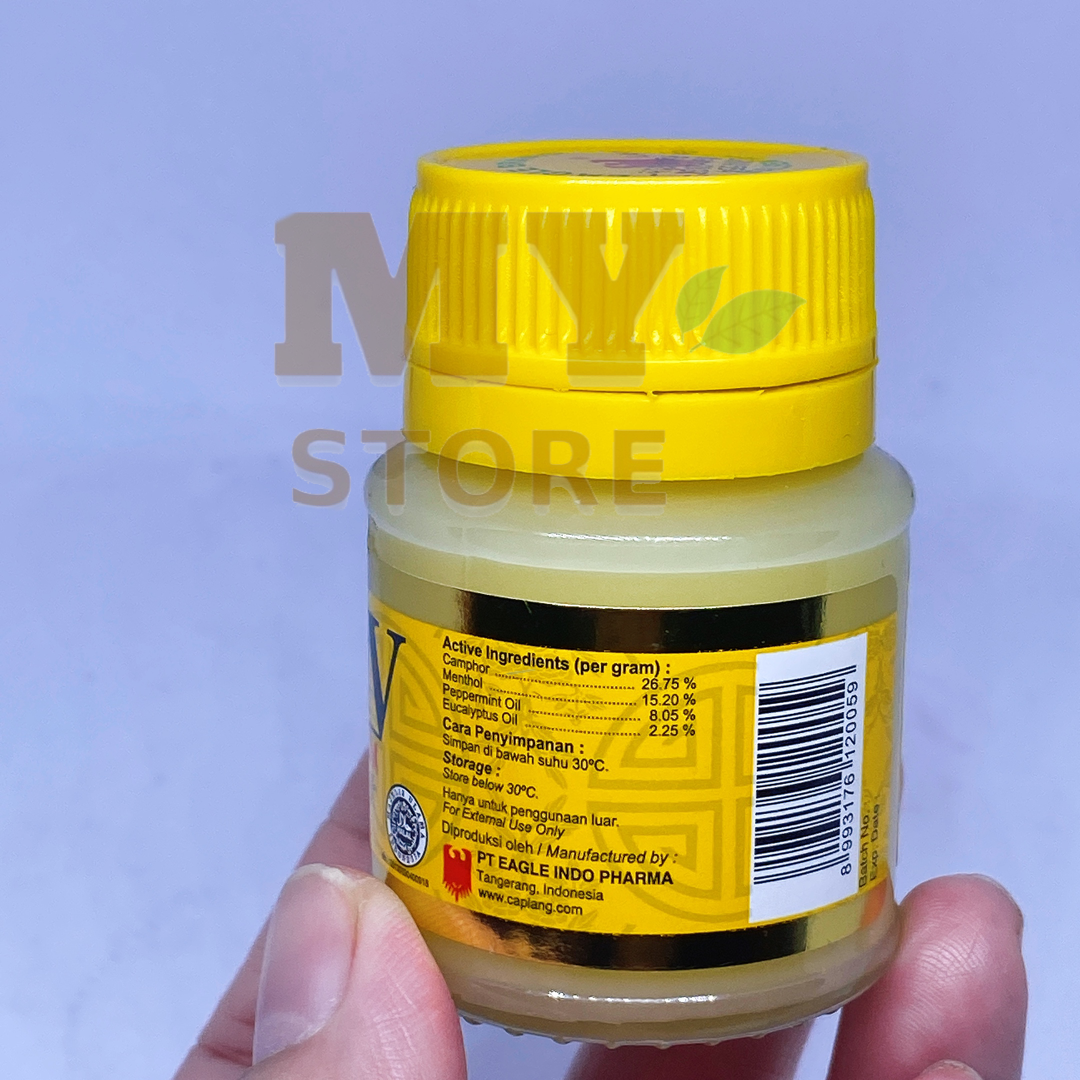(Chính Hãng) Dầu Cù Là Vàng Balsem AktiV Balm Indonexia 40g