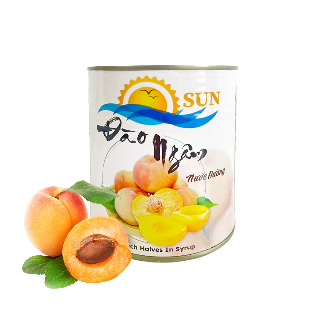 Đào Ngâm Đủ Loại Lon 820g