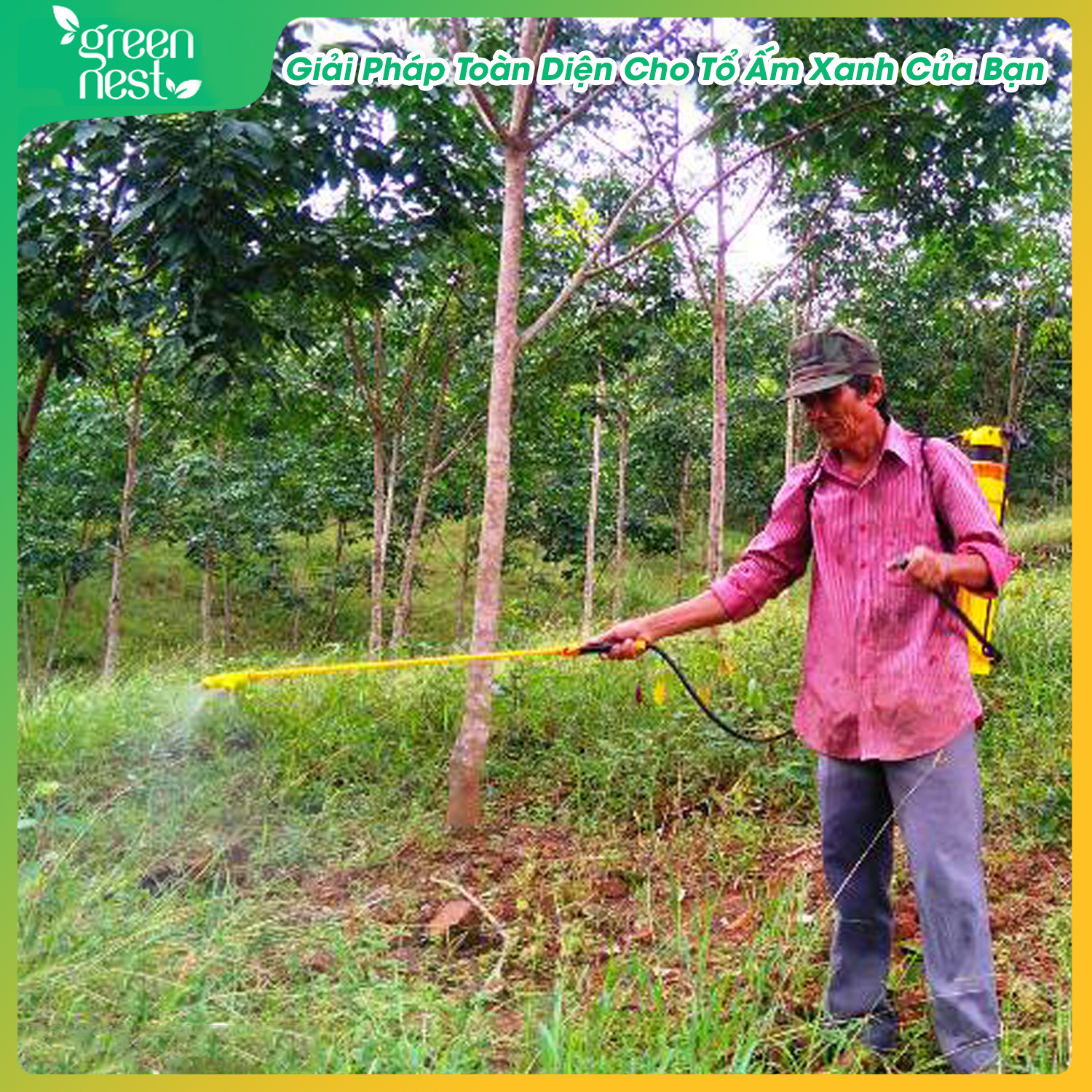 Thuốc Trừ Cỏ Glu - Fosate  Có Cháy Và Lưu Dẫn