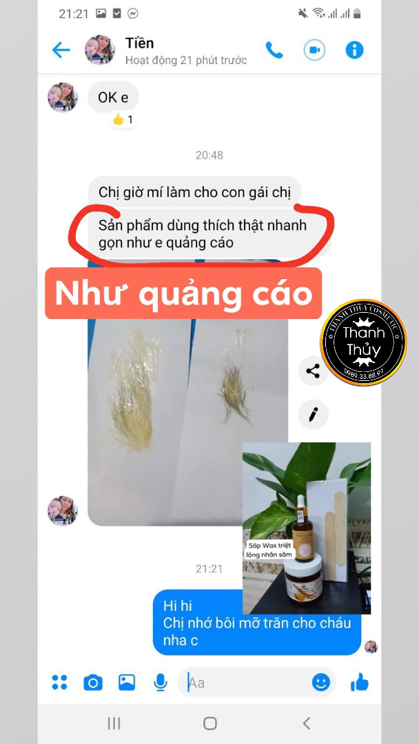 Wax lông handmade Shiny + que giấy (sỉ 3 sản phẩm)