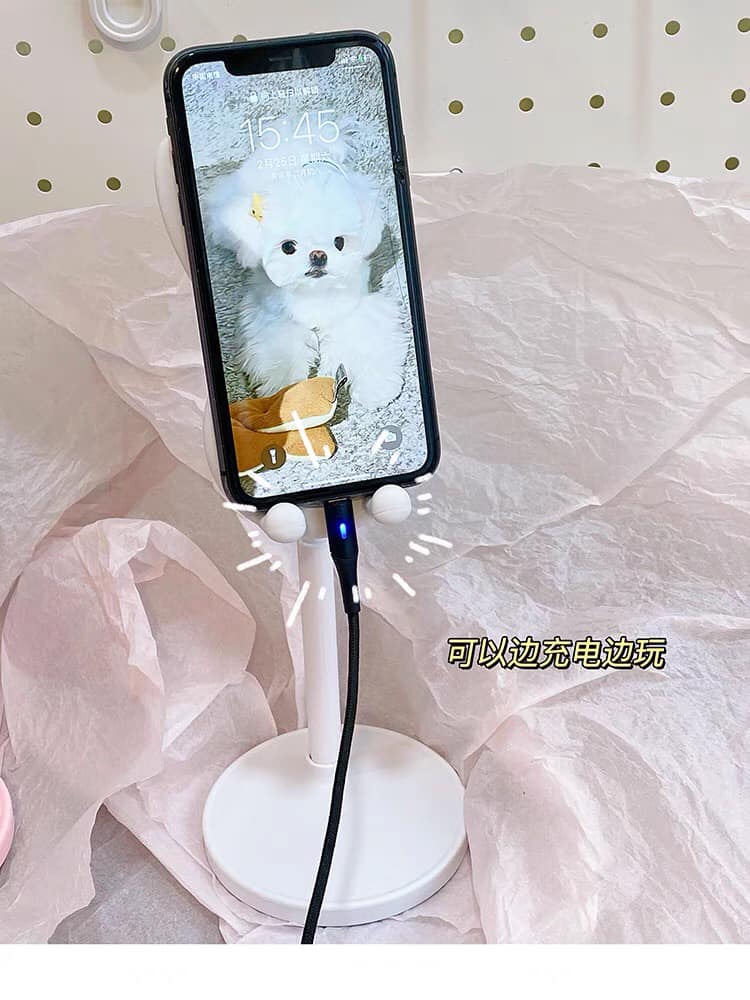 Giá đỡ điện thoại hình tai thỏ cute