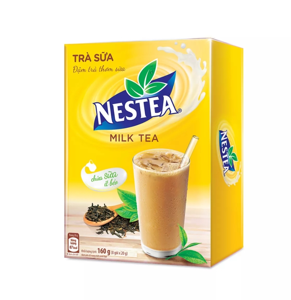 (HCM) COMBO 2 HỘP TRÀ SỮA NESTEA (8 GÓI 20GR)