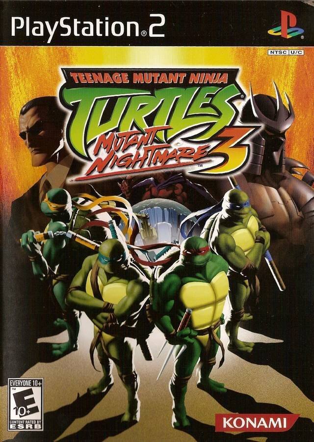 Game ps2 ninja rùa 3