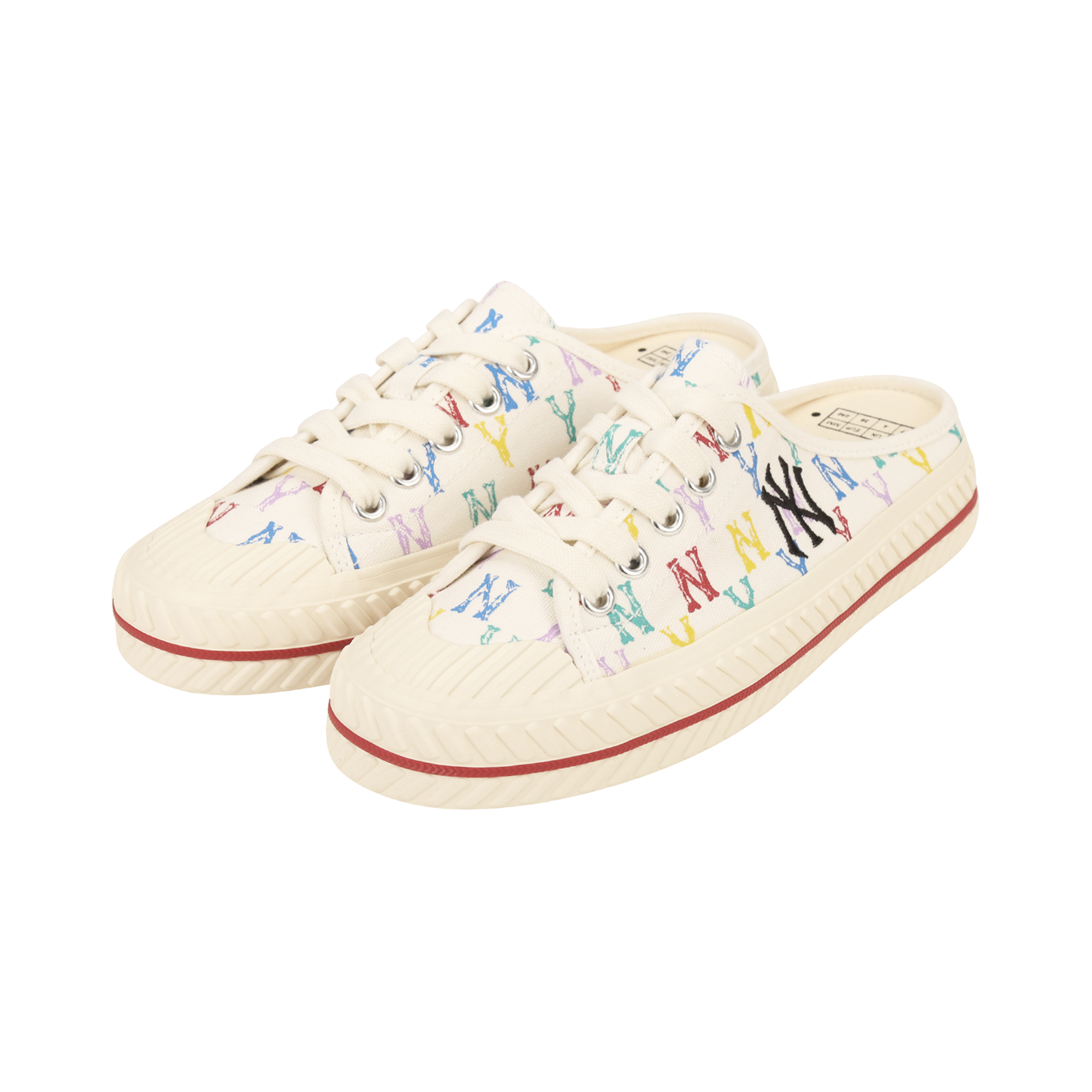 [Full màu 100% Authentic Korea] Giày Mule MLB Monogram - Giày đạp cót cho nam, nữ