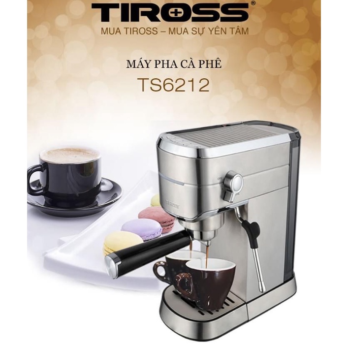 Máy pha cà phê Tiross 15 bar TS6212