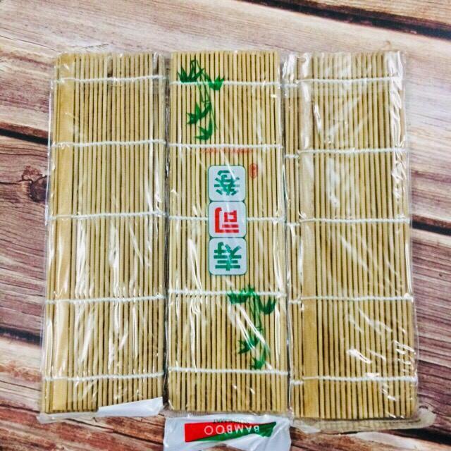 Mành tre cuộn / quấn shushi , kimbap , cơm cuộn [Có sẵn]