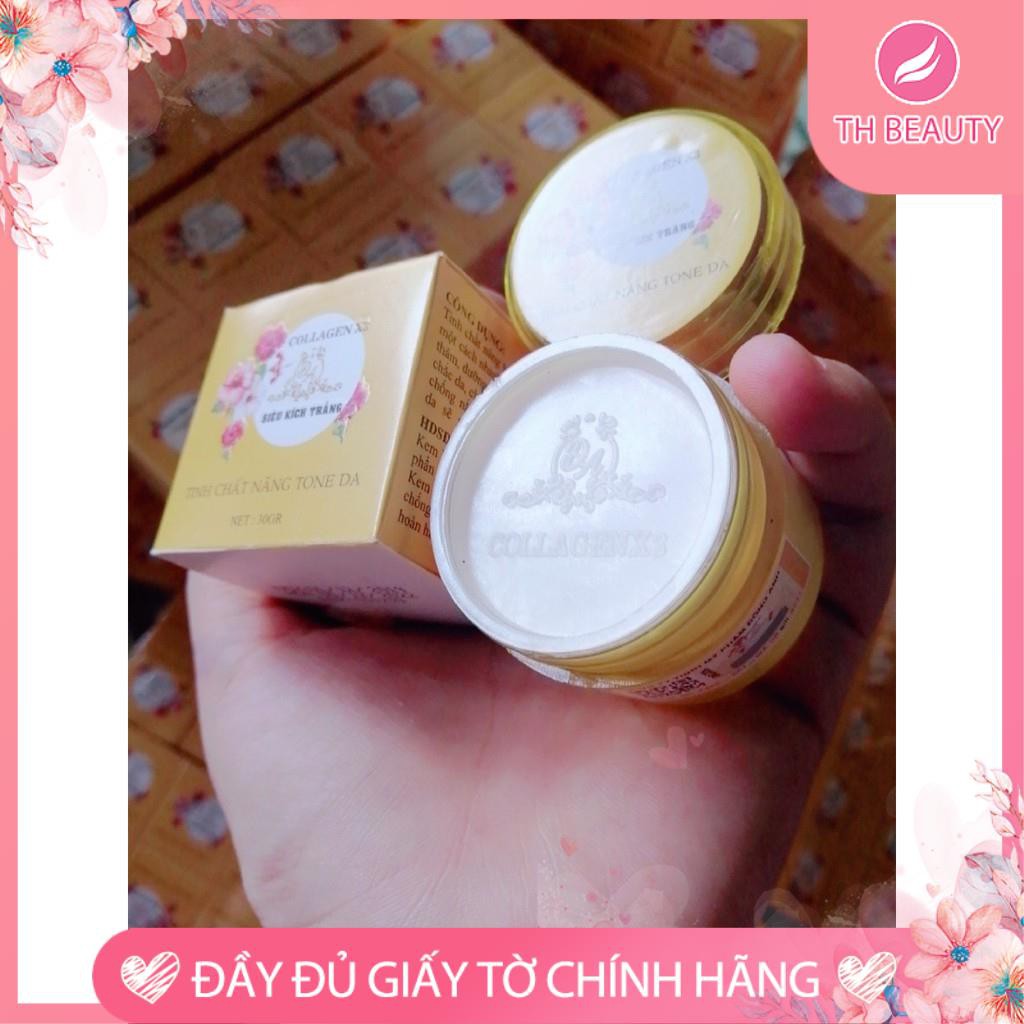 [Chính hãng] Kích trắng Collagen X3 - Tinh chất nâng Tone da