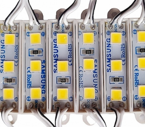 LED HẮT MODULE 3 BÓNG 5054 NHỎ 3609 (1 VĨ 20 BÓNG)