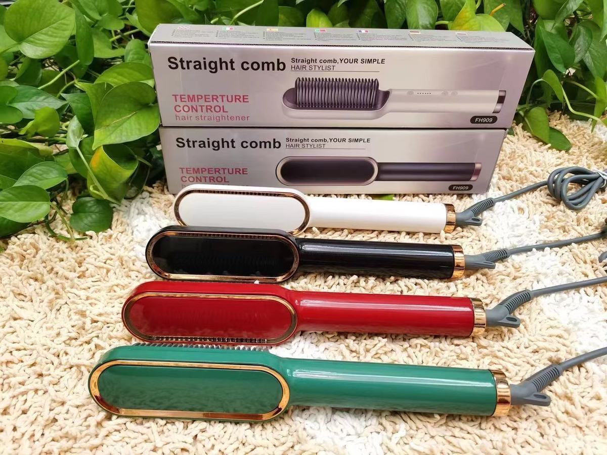 [FREESHIP] Lược Điện Chải Thẳng Tóc Thế Hệ Mới 0035