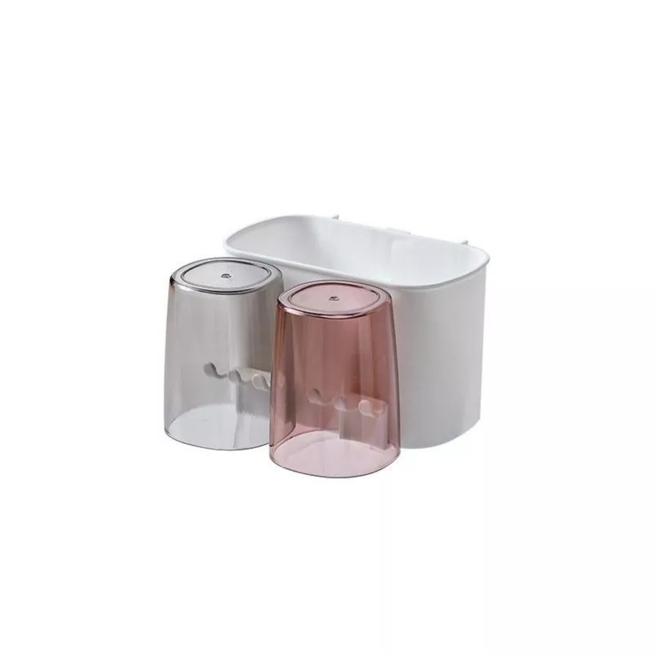 Kệ để bàn chải kem đánh răng 3 cốc 4 cốc