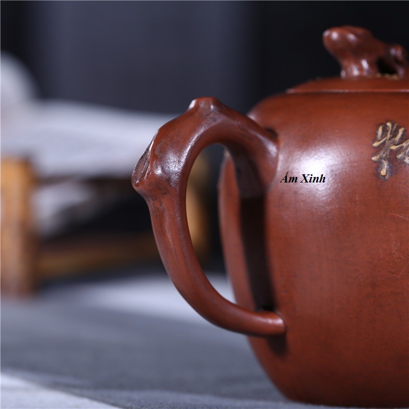 Ấm Tử Sa Nghi Hưng Báo Xuân Hoa