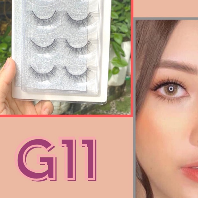 Mi giả lông chồn 5D cao cấp bộ 5 cặp siêu tự nhiên