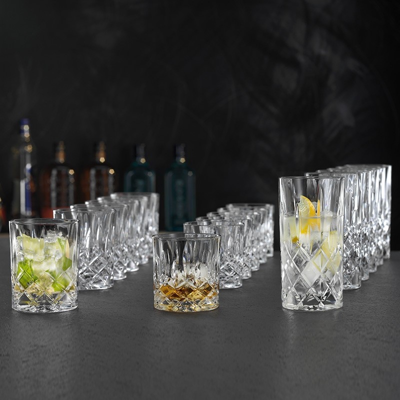 Set 18 Crystal Cup nachtmann noblesse-made in Germany